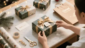 how do you wrap christmas gifts without them looking messy