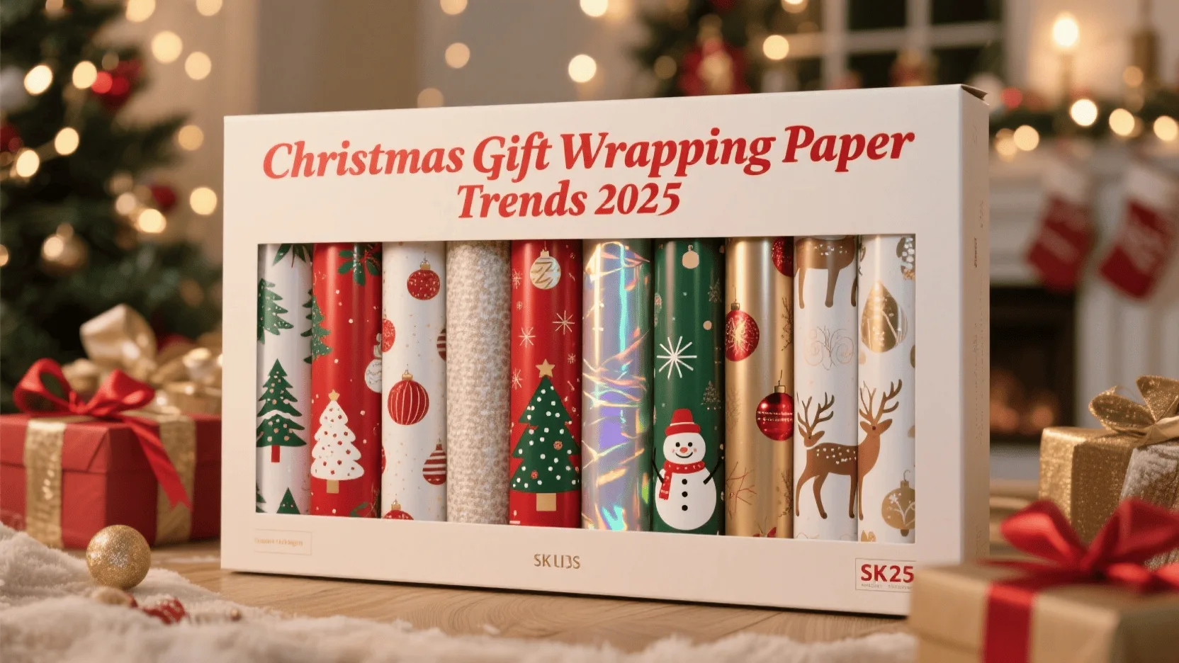 christmas gift wrapping paper trends 2025