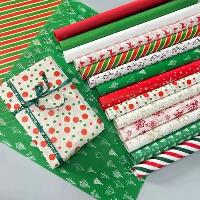 Christmas printed tissue paper