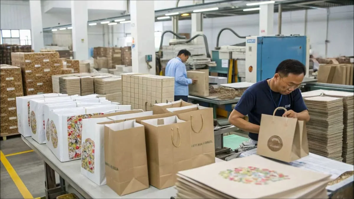 custom paper packaging factory