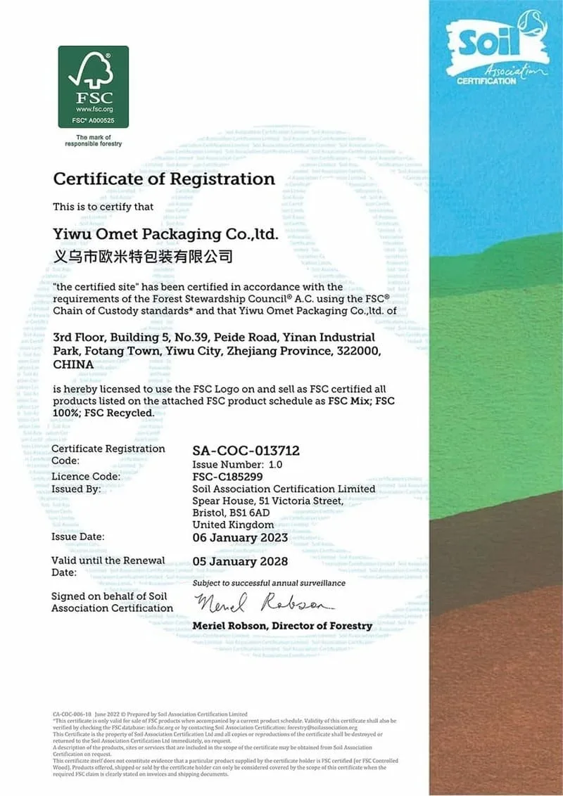 FSC Certificate