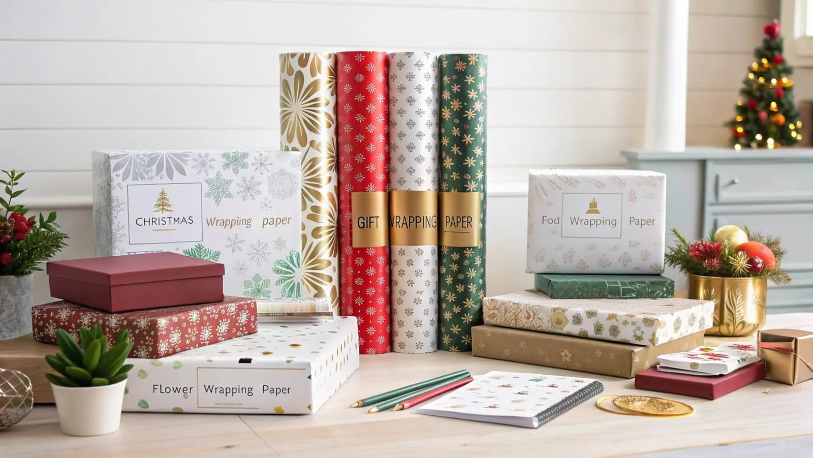 Luxury Gift Wrapping Paper - Beautiful sustainable designs for special occasions