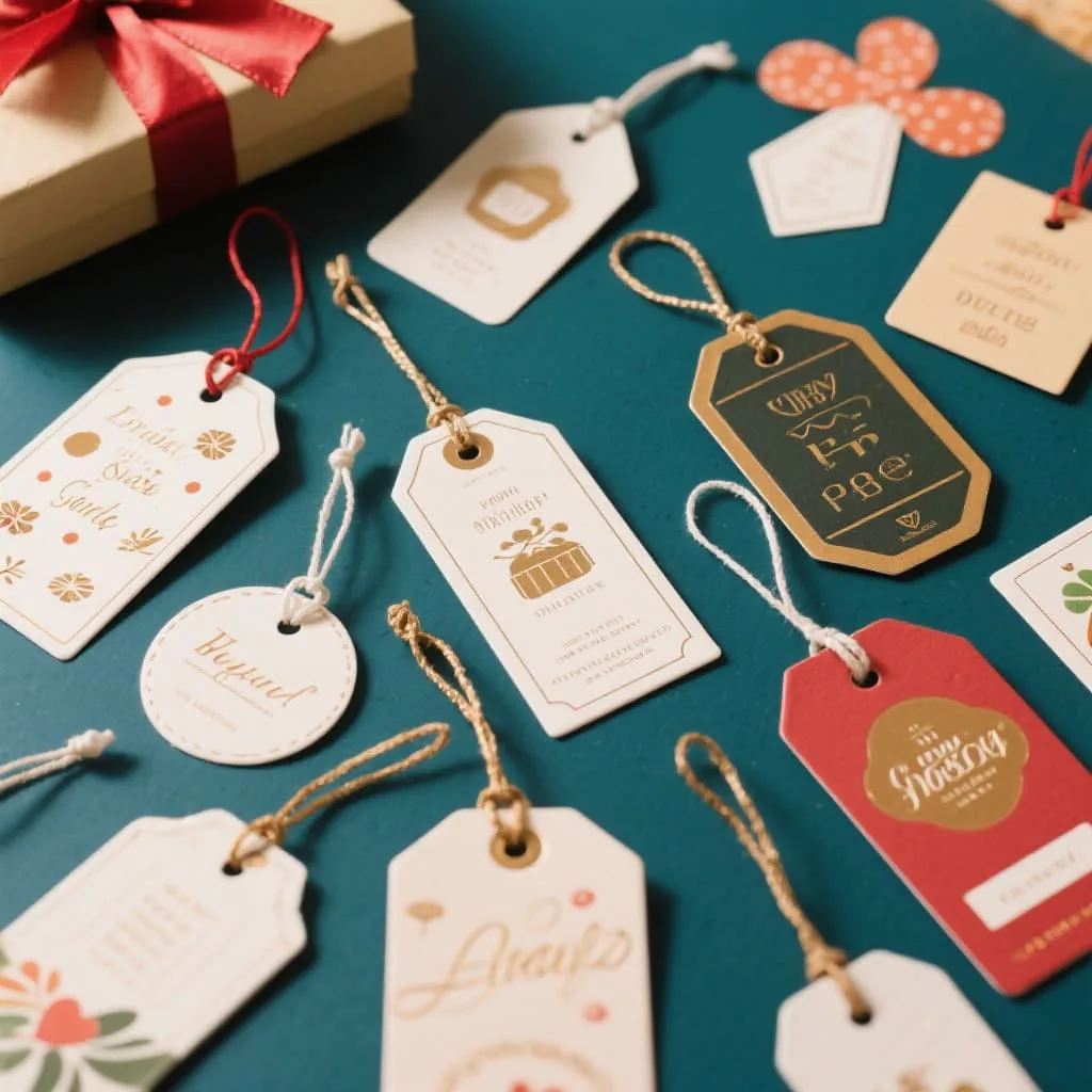 Handmade Gift Tags with Letterpress Printing
