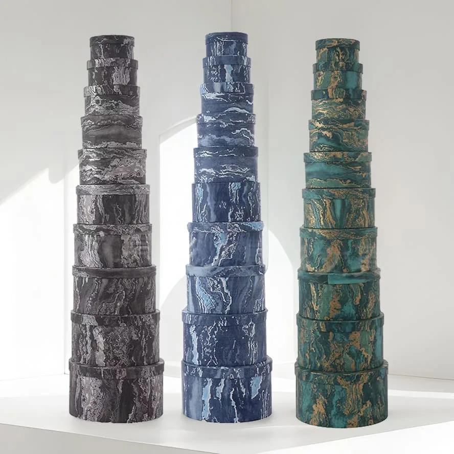 Round Box Set of 10