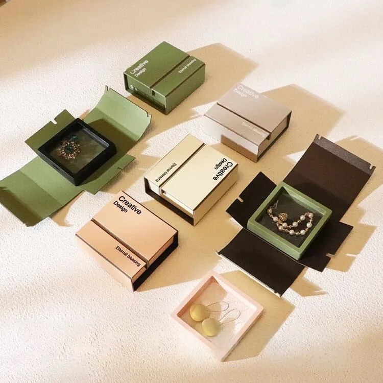 Eco-Friendly One-Piece Jewelry Box with Easy Assembly