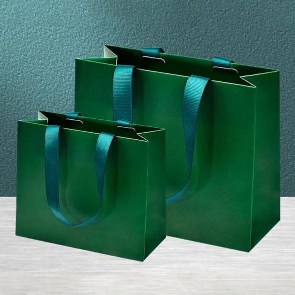 Grosgrain Ribbon Paper Bag Handles