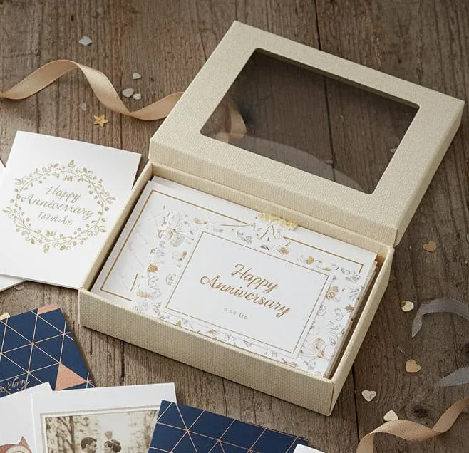 Eco-friendly Paper Box Packaging for Greeting Cards