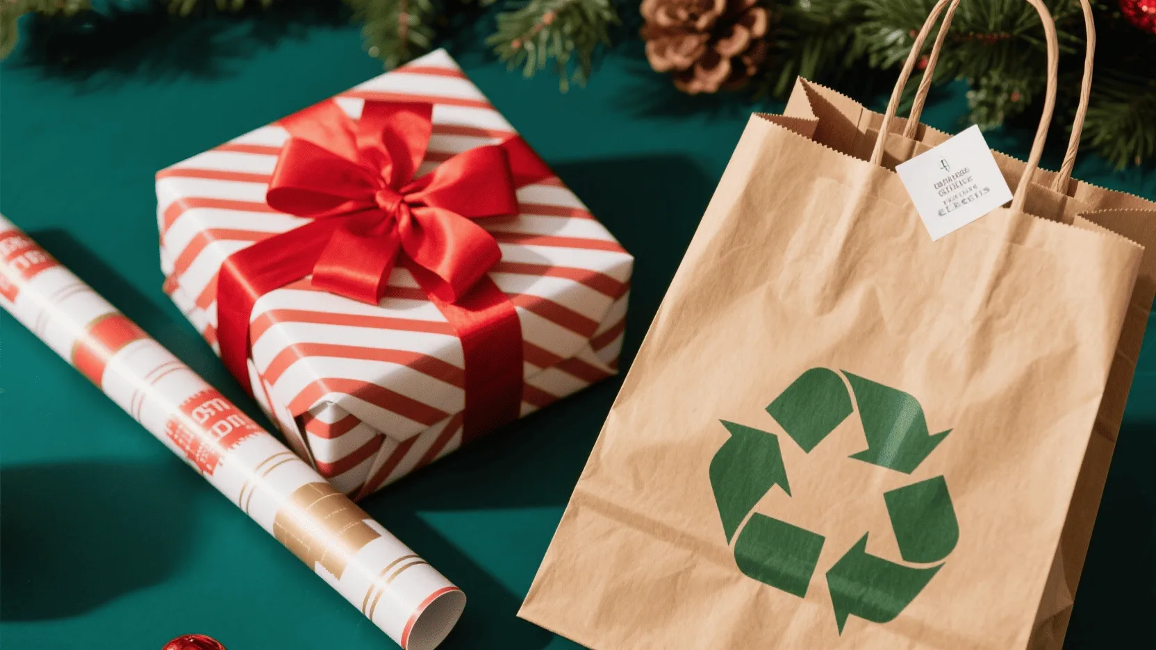 present wrapping paper vs. gift bags which drives better brand perception, reuse, and curbside acceptance