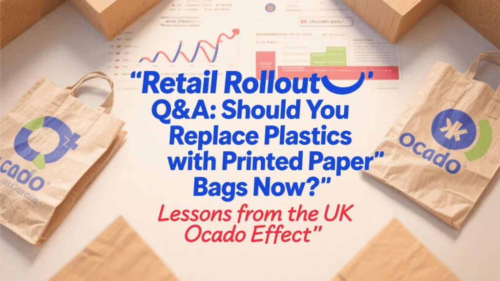 retail rollout q&a should you replace plastics with printed paper bags now lessons from the uk ‘ocado effect’