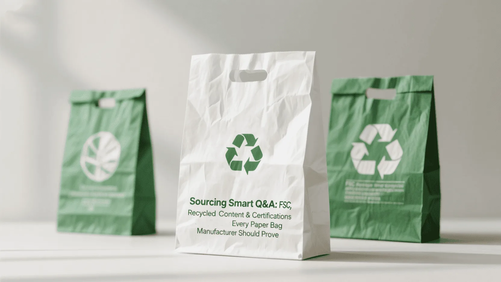 sourcing smart q&a fsc, recycled content & certifications every paper bag manufacturer should prove