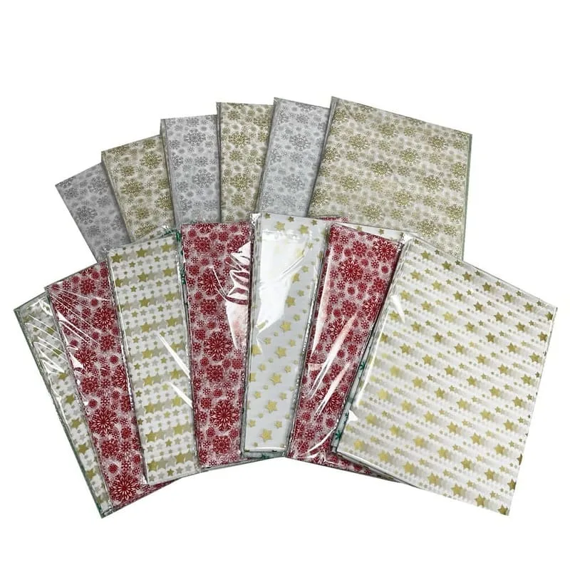 Folded Custom Tissue Paper in OPP Bag for Bulk Packaging