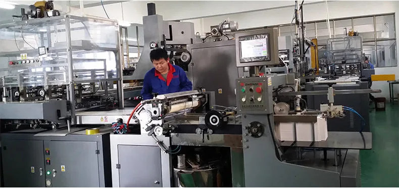 Auto Paper Box Making Line | Rigid & Folding Cartons Automatic rigid and folding carton box production line