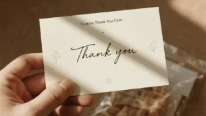 custom thank you cards vs digital e cards