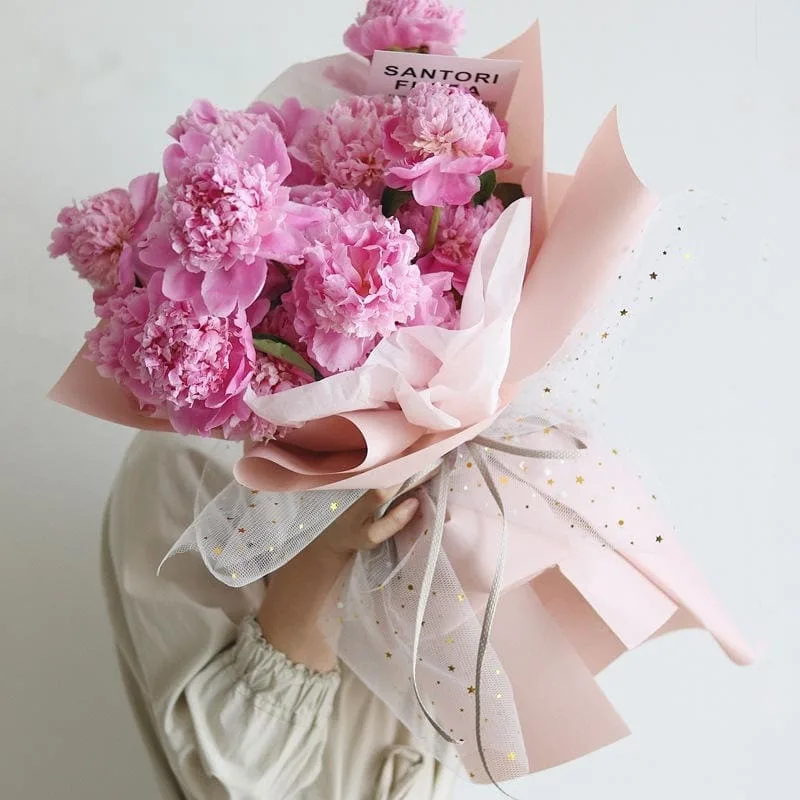 Floral wrapping paper #9 - back