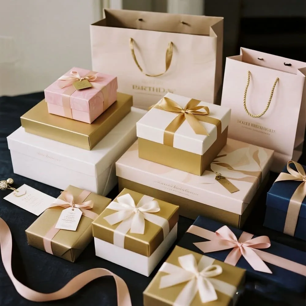 Gift Packaging Boxes and Bags - Elegant luxury gift wrapping solutions