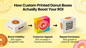 how do custom printed donut boxes actually boost your roi