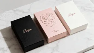 how do luxury finishes (foil, emboss, soft touch) change perceived value for cosmetic paper boxes