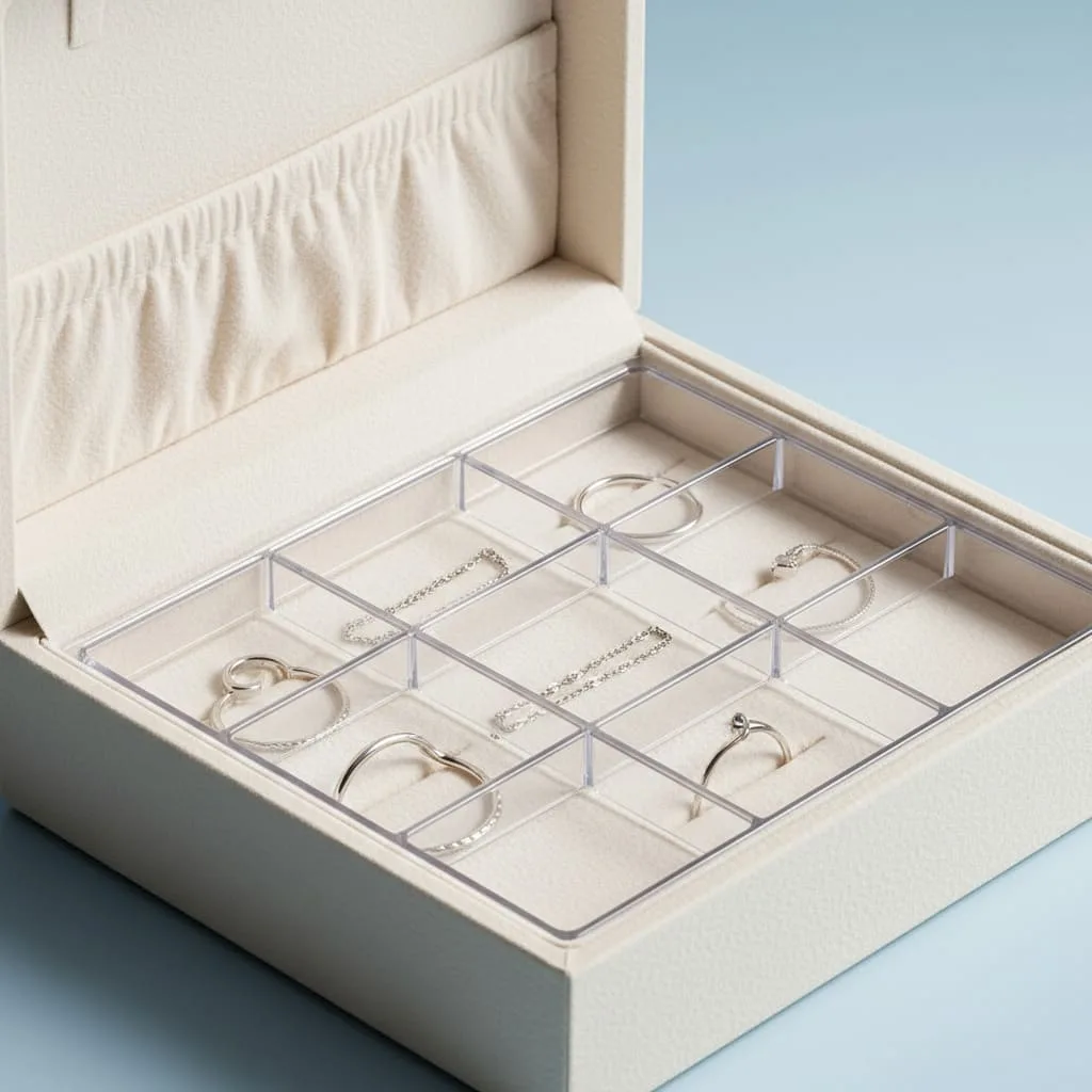 EPE pearl cotton insert — lightweight, non‑abrasive wrapping for jewelry