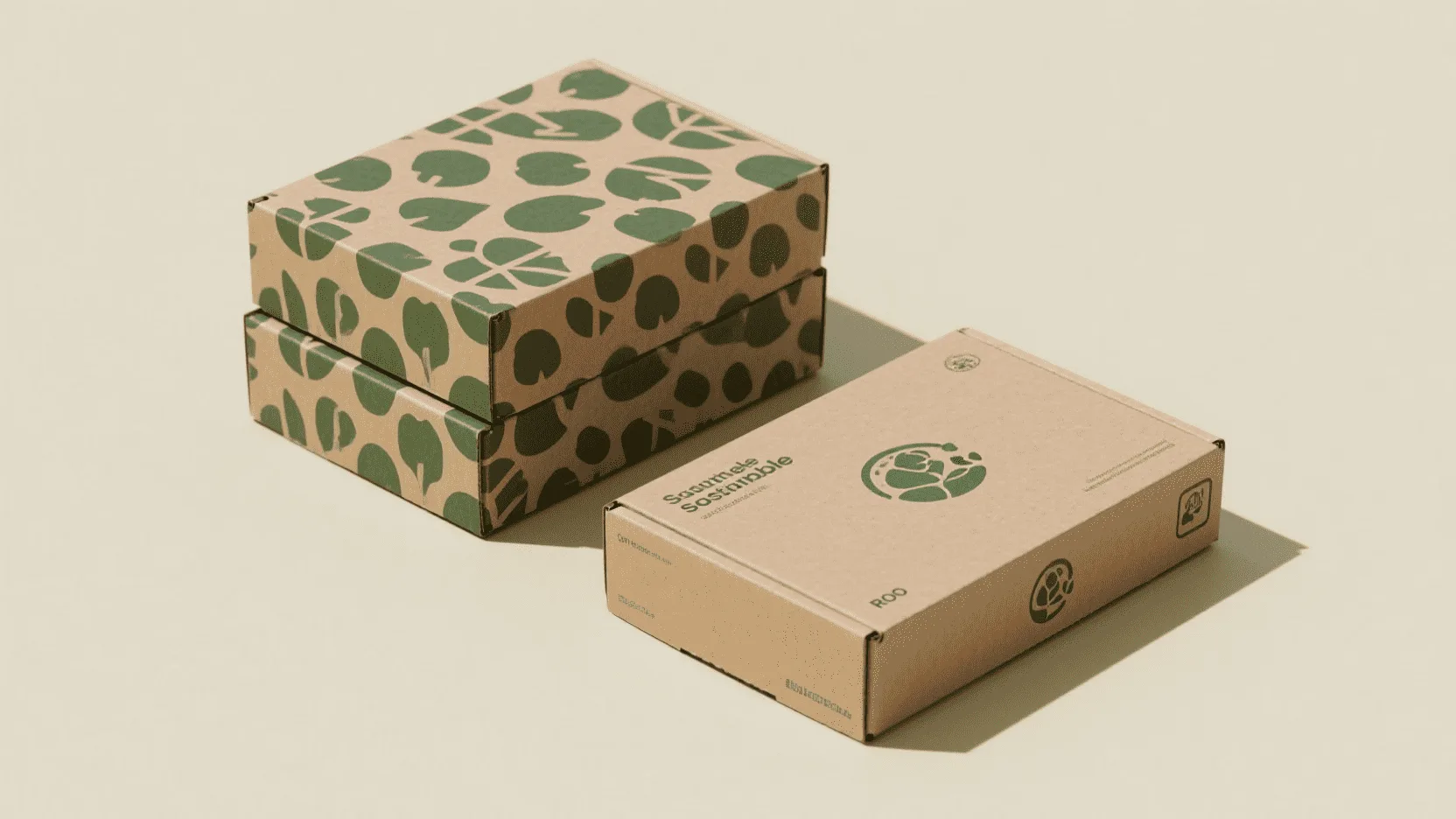 printed boxes or plain cardboard wholesale — which offers better roi & sustainability