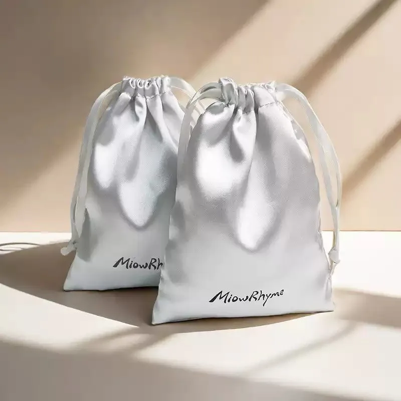 Luxurious Satin Jewelry Pouch with Elegant Finish