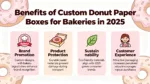 what are the benefits of custom donut paper boxes for bakeries in 2025