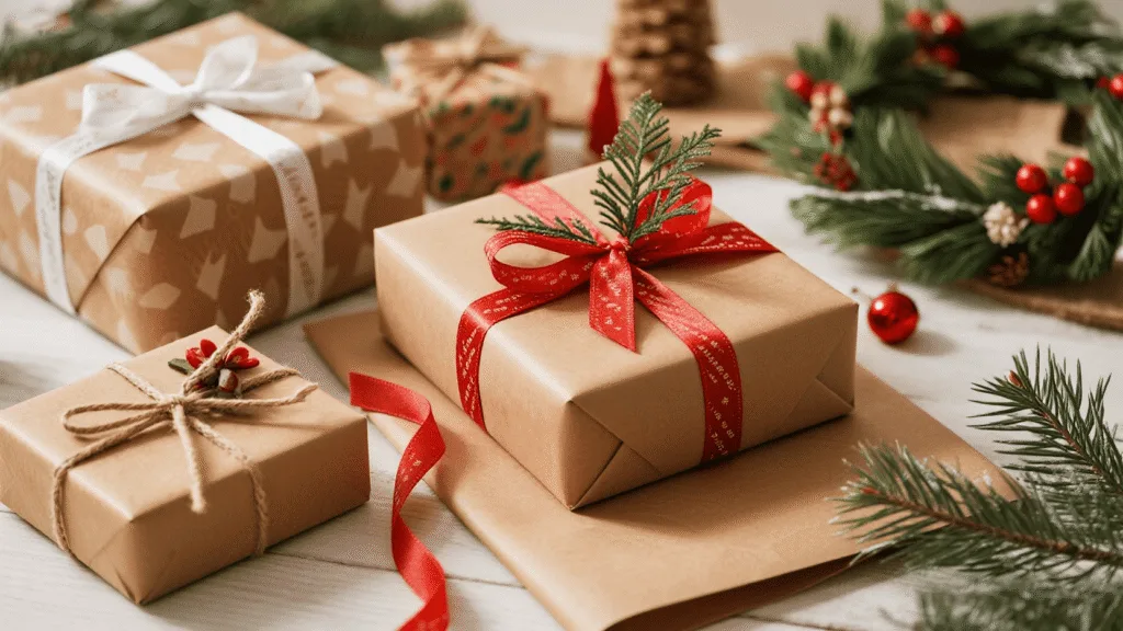 what makes christmas kraft wrapping paper a growing favourite for sustainable retail packaging