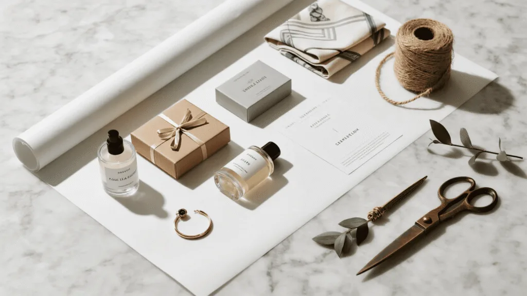 in what industries or product categories does white kraft wrapping paper excel