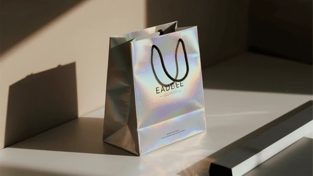 what material and finishing specifications should b2b buyers demand for holographic paper bags