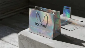 which industries are driving the demand for holographic paper bags in 2025–2030