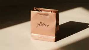 which printing & finishing techniques enhance glitter paper bag premium feel without sacrificing sustainability