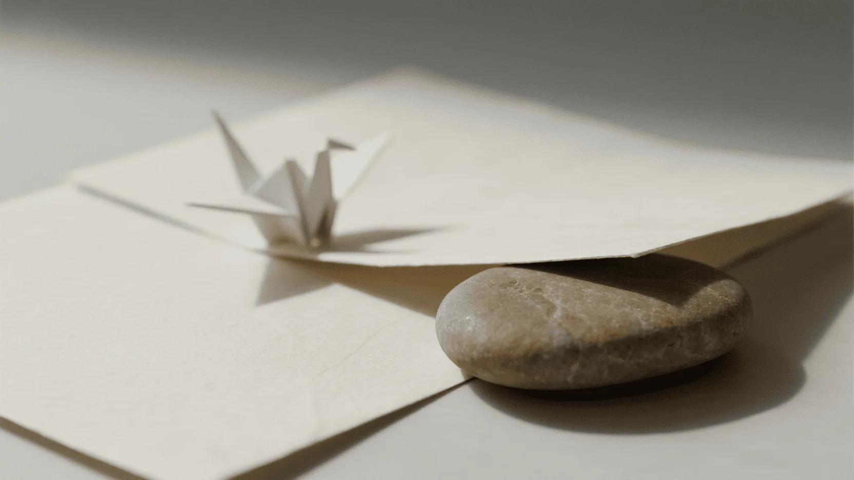Hands neatly folding a crisp corner of white kraft paper around a sturdy box, showing its strength and pliability.