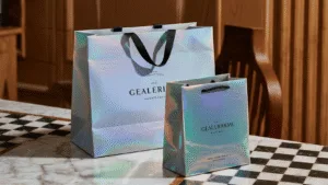 why are holographic paper bags becoming a strategic choice for premium brands