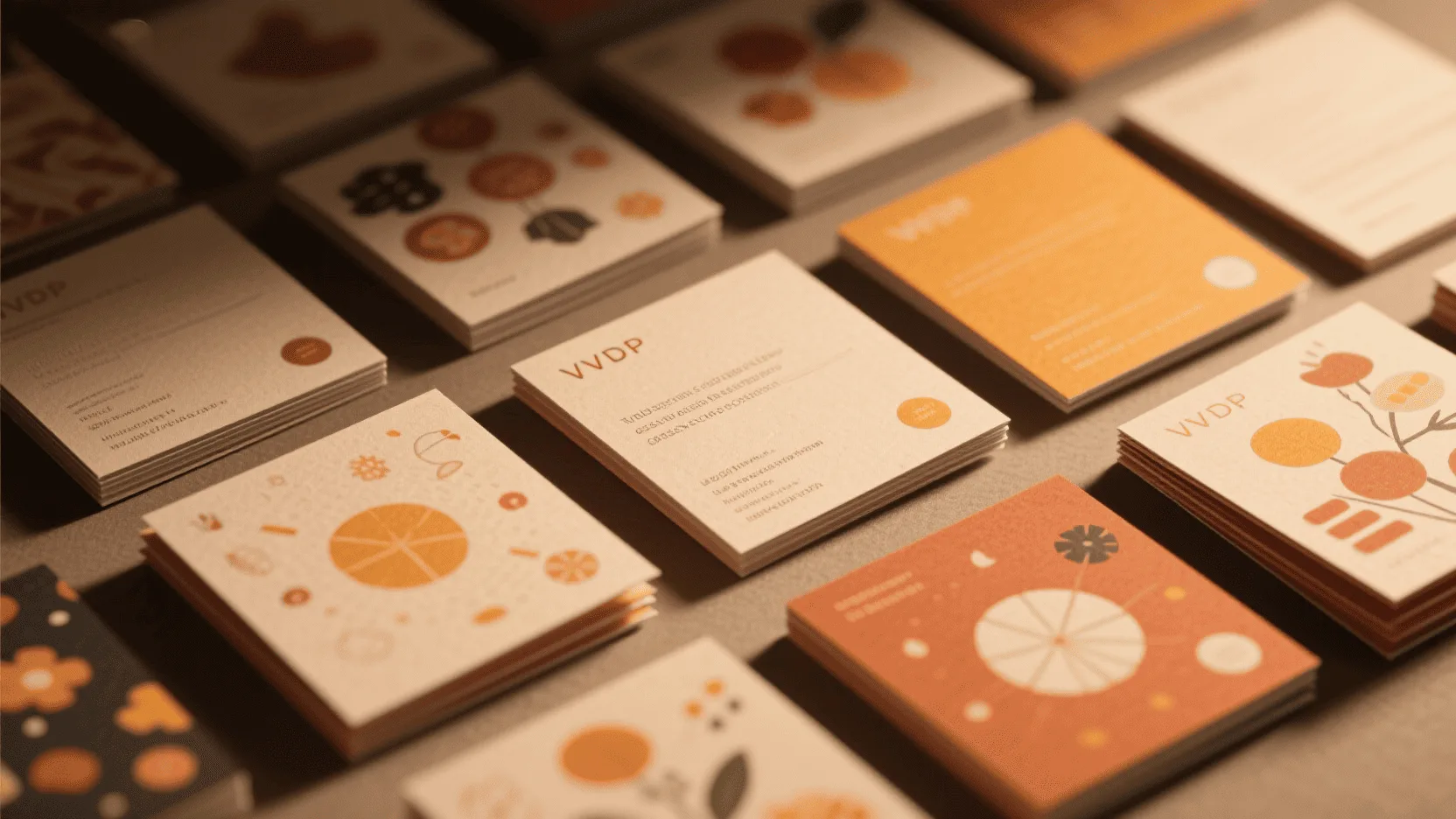 A close-up of a printing press in action, showing different, personalized cards coming off the line one after another.