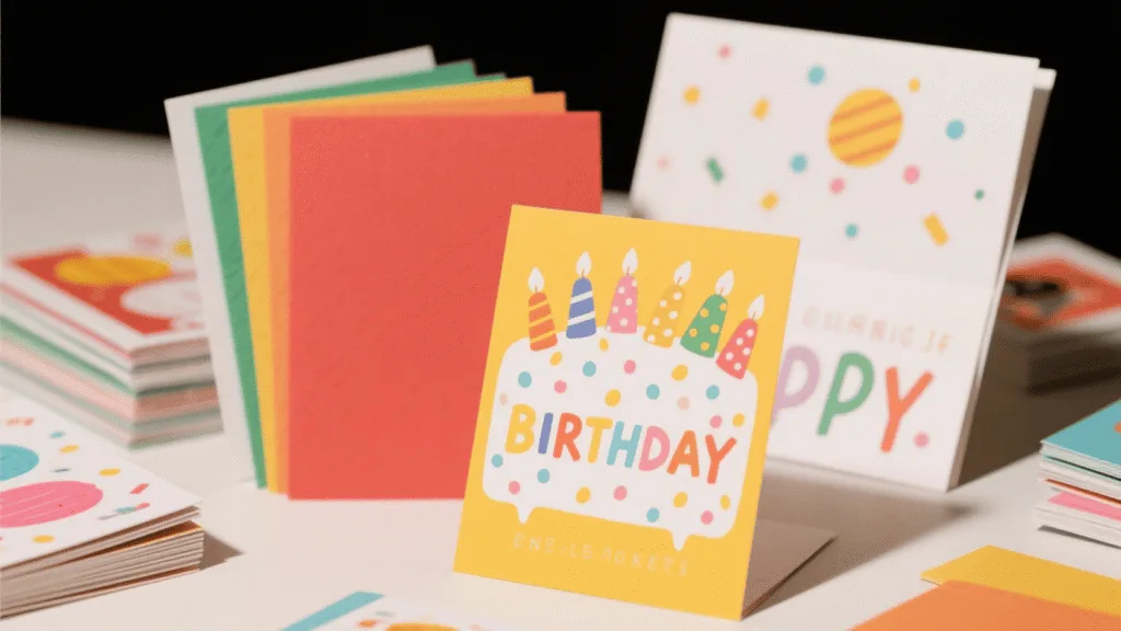 which end use channels offer the best growth prospects for birthday cards in b2b markets