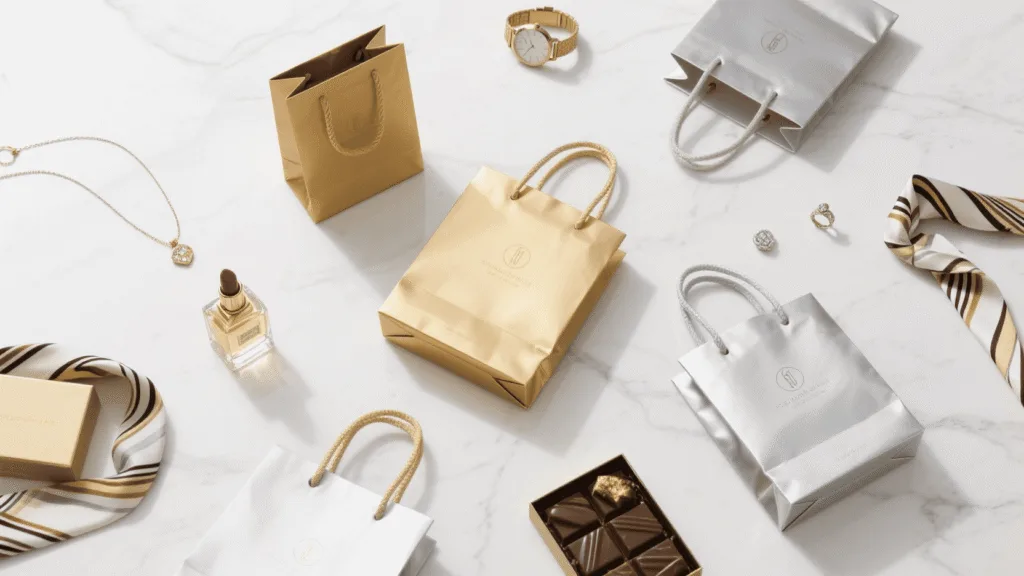 which end use industries offer the greatest growth potential for gold & silver cardboard paper bags