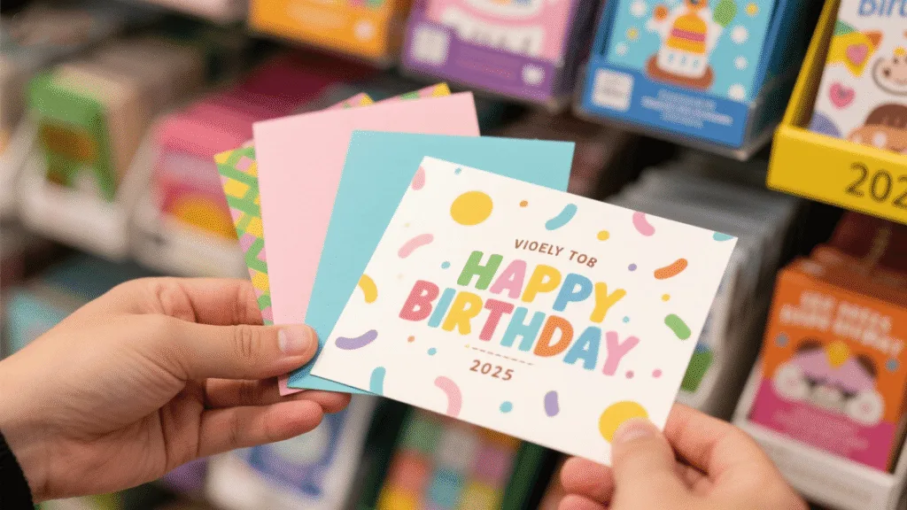 why are birthday cards still a vital b2b packaging & merchandising opportunity in 2025 副本