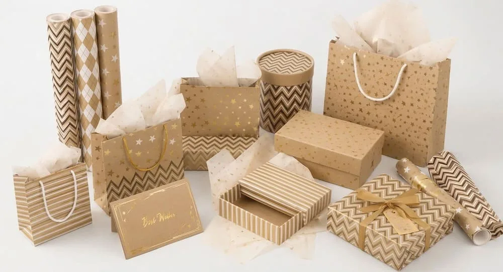 Everyday gift packaging collection: modern retail-ready gift packaging designs