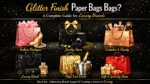 what industries use glitter finish paper bags