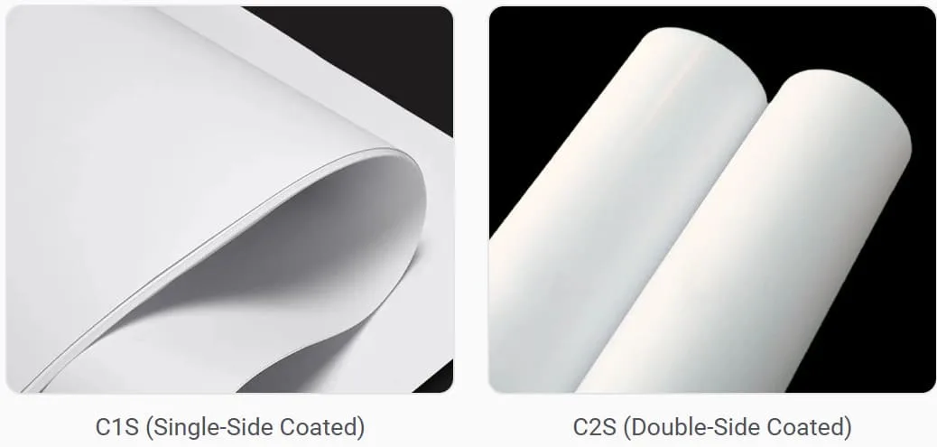 Coated and art paper bags