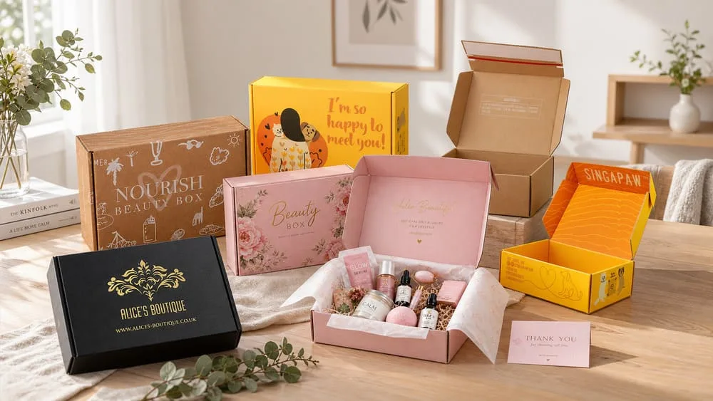 Shipping and e-commerce mailer boxes