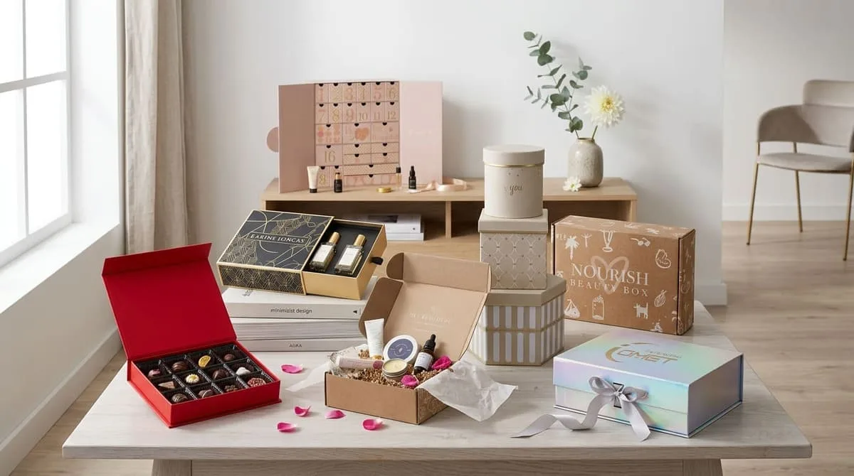 Custom rigid and folding paper boxes for luxury packaging