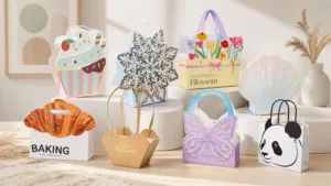 custom shape paper bags