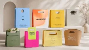 die cut handle bags