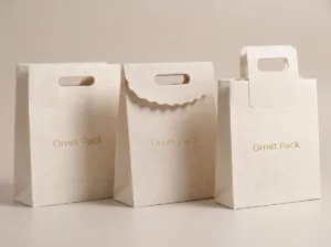 die cut handle paper bags