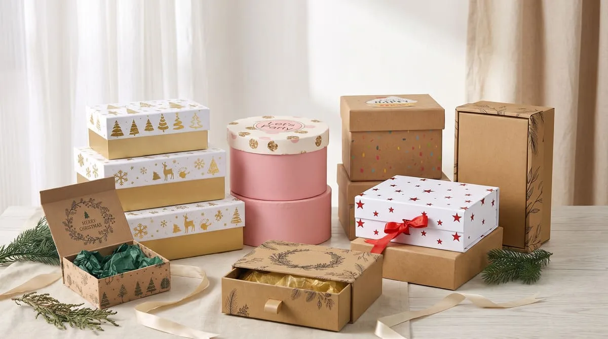 Gift packaging boxes