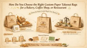 How Do You Choose the Right Custom Paper Takeout Bags for a Bakery, Coffee Shop, or Restaurant?
