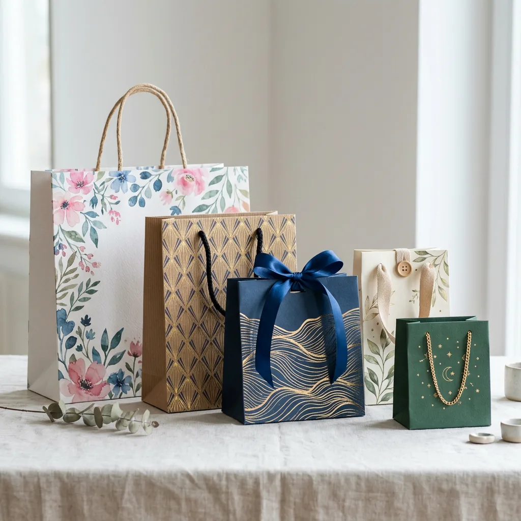 Custom Paper Bags – Omet Pack Factory Direct Manufacturing