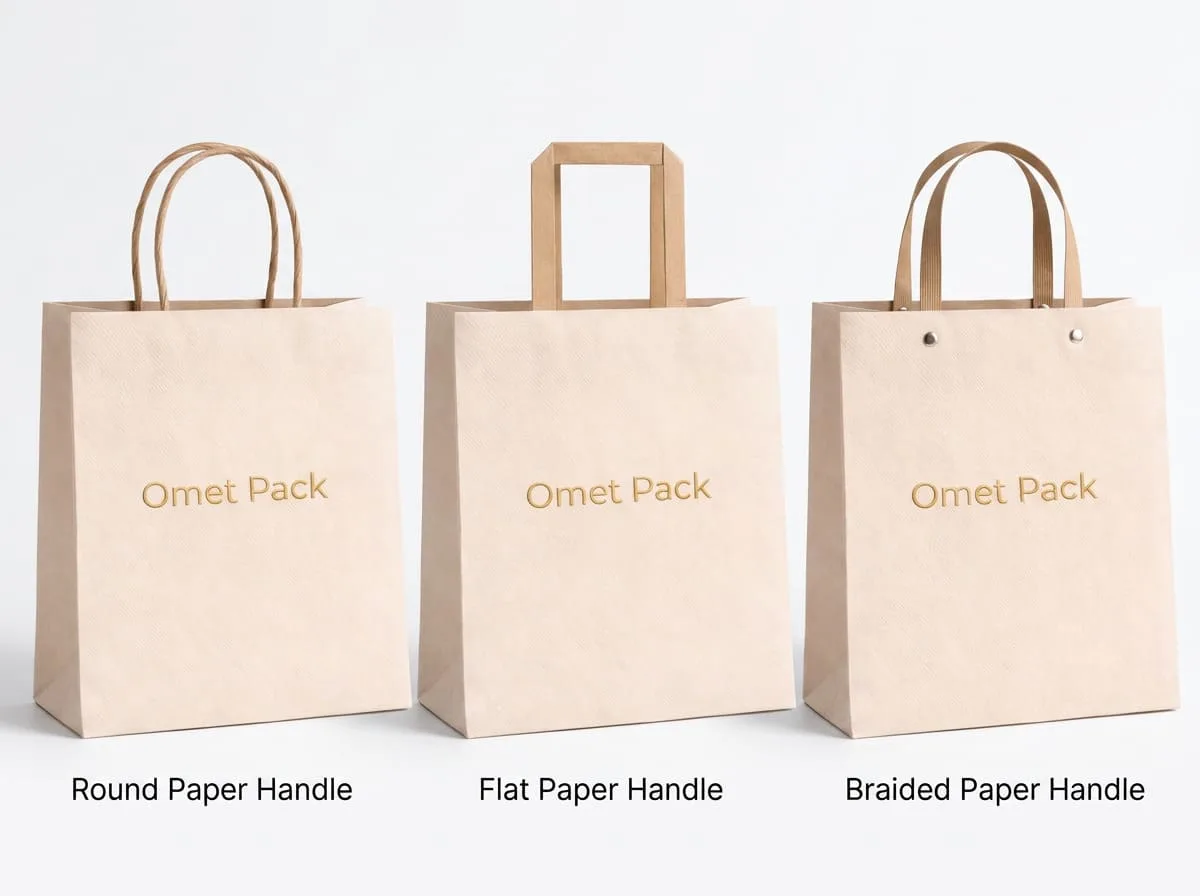 Paper handle bags