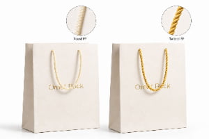 round vs twisted pp rope bag handles