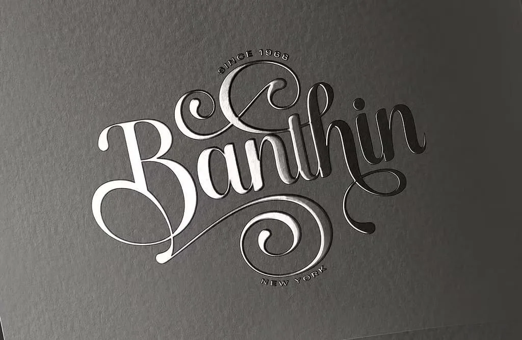 Spot UV finish on paper box